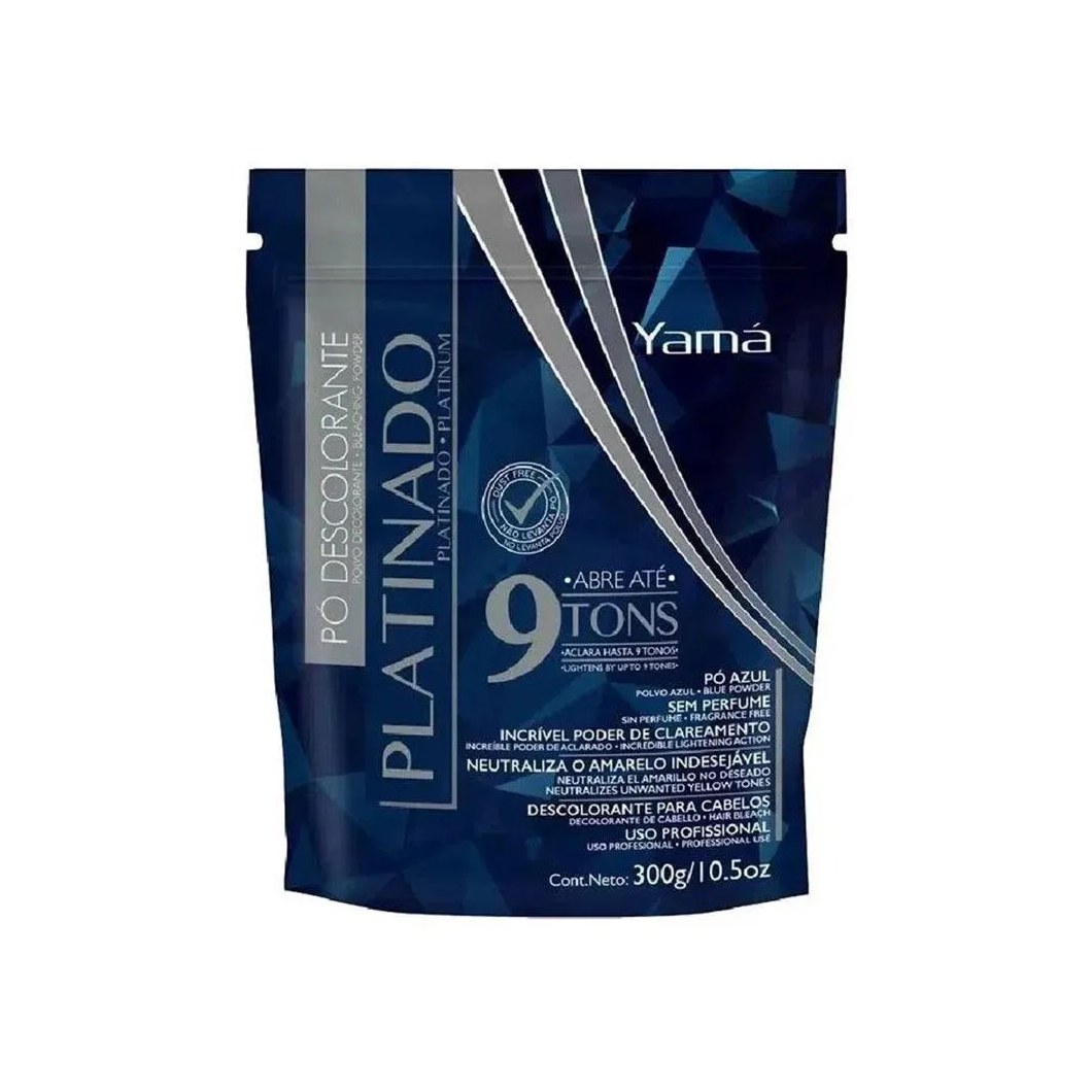 Pó Descolorante Yamá Platinado Refil 300g