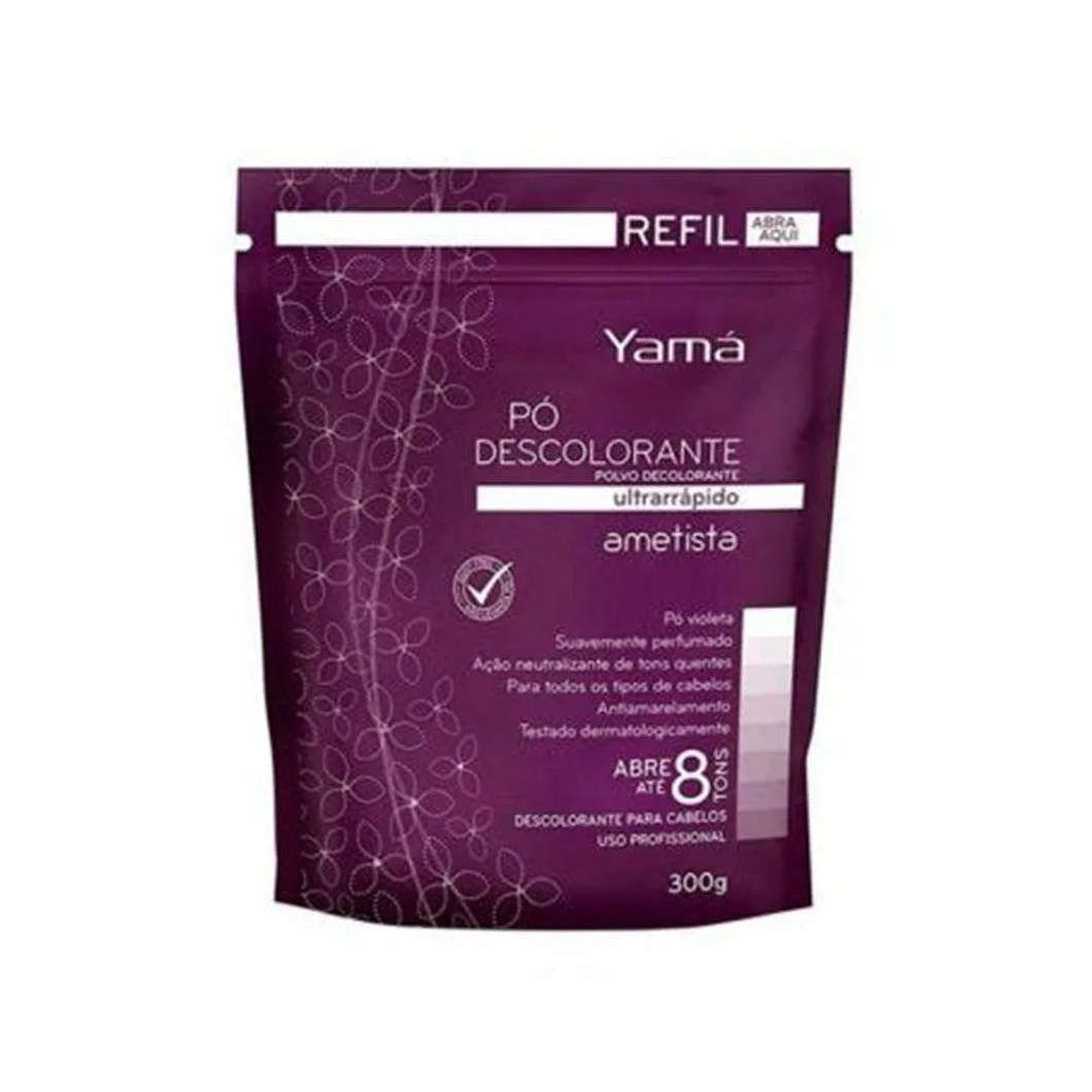 Pó Descolorante Yamá Ametista Refil 300g