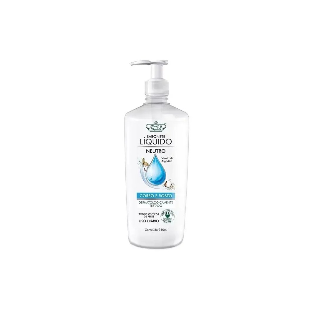 Sabonete Líquido Flores e Vegetais Neutro 310ml