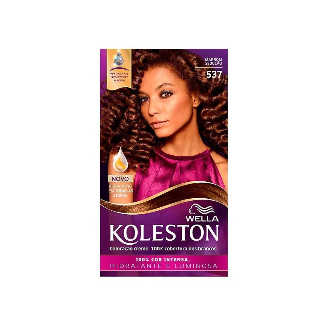 Tintura Koleston Kit 5.37 Marrom Seducao