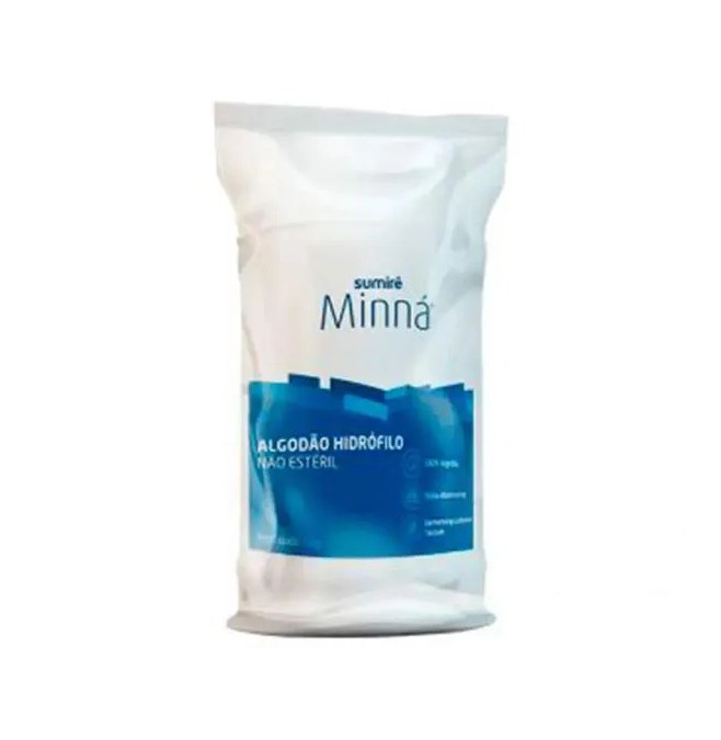 Algodão Minná Hidrófilo 250g
