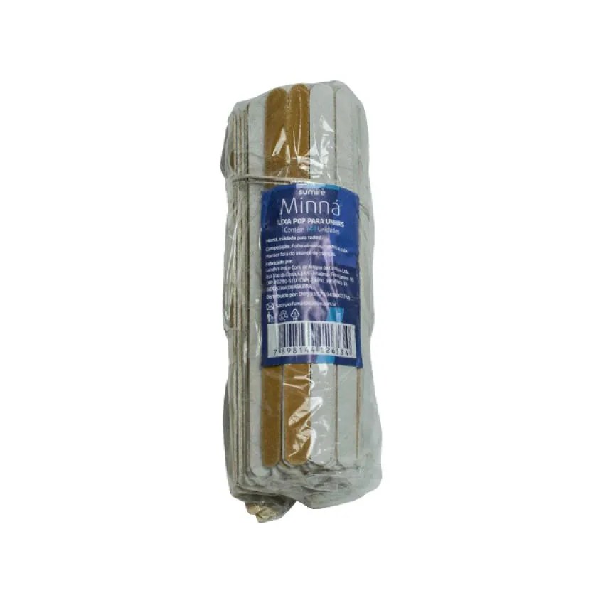 Lixa para Unhas Minná Pop 17cm C/144un