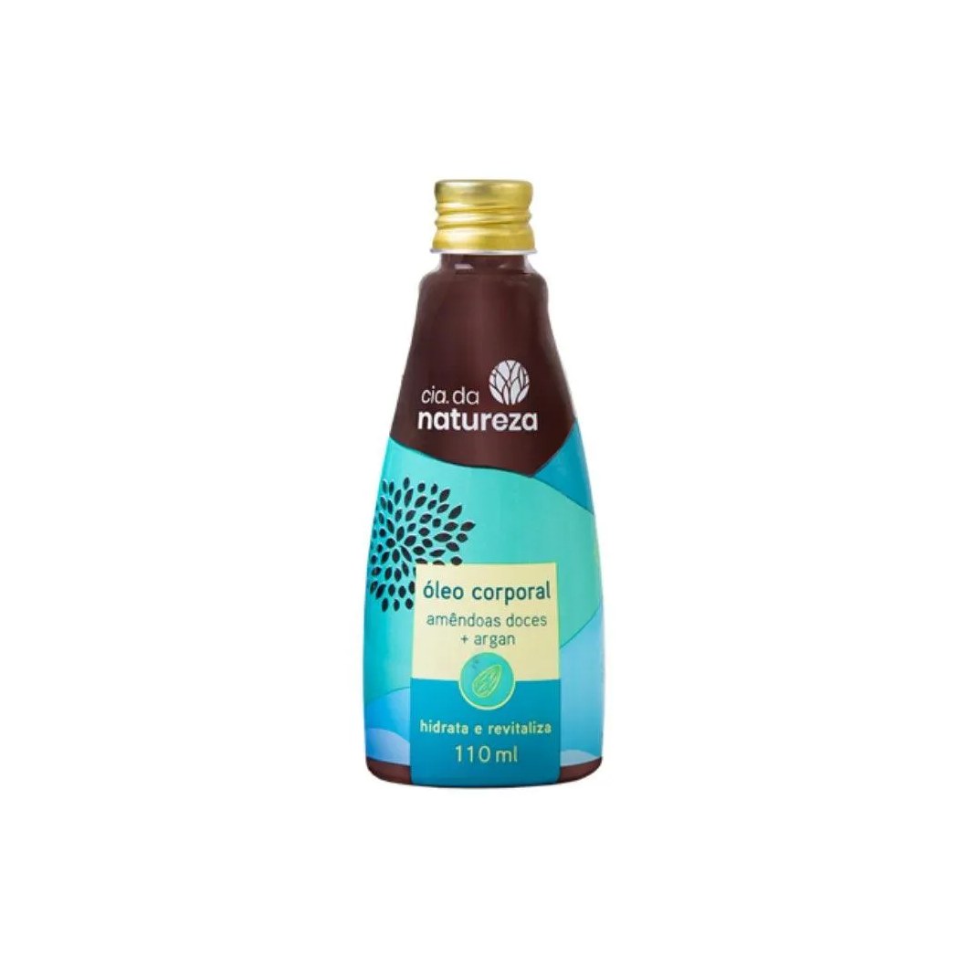 Óleo Corporal Cia da Natureza Amêndoas e Argan 100ml