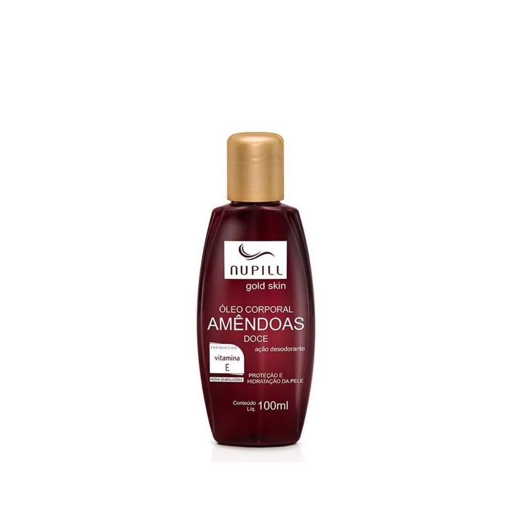 Óleo Corporal Nupill Amêndoa e Vitamina e 100ml