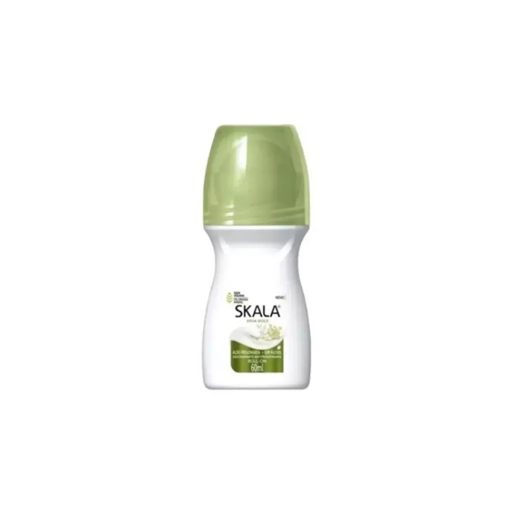Desodorante Antitranspirante Vegano Roll-on Skala Erva Doce sem Álcool 60ml