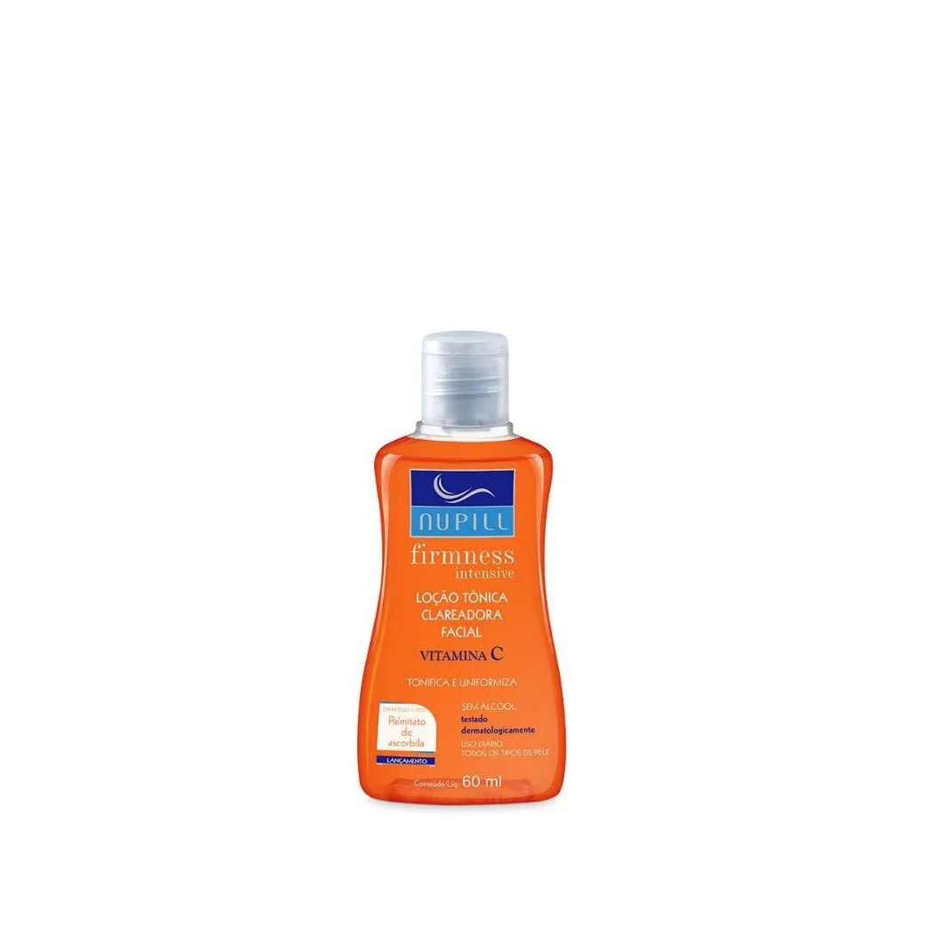 Loção Tônica Facial Nupill Clareadora Vit C Firmness Intensive 60ml