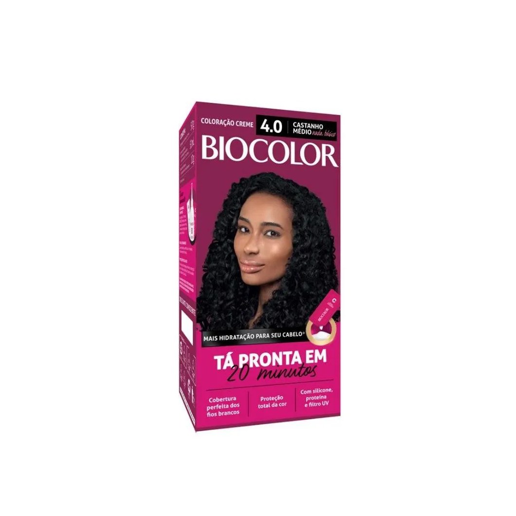 Tintura Biocolor Mini Kit 4.0 Castanho