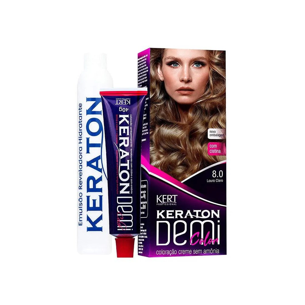 Tonalizante Demi Color 8.0 Louro Claro