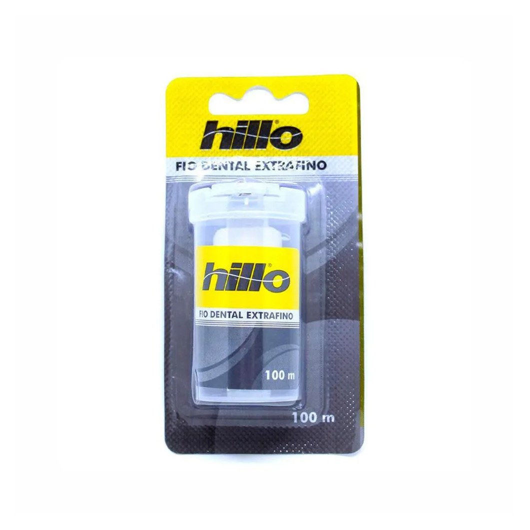 Fio Dental Hillo Extra Fino 100m.