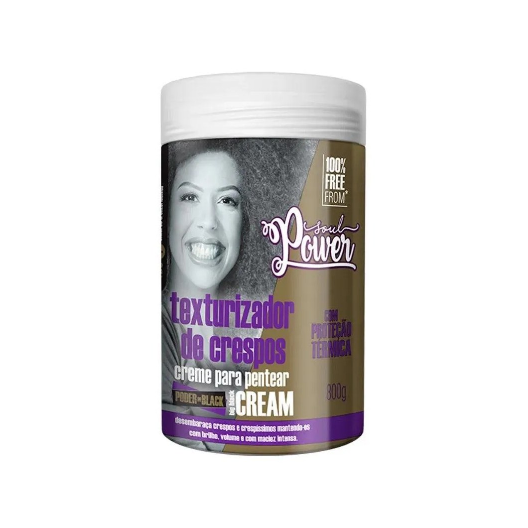 Creme de Pentear Soul Power Black Big Black Cream 800g