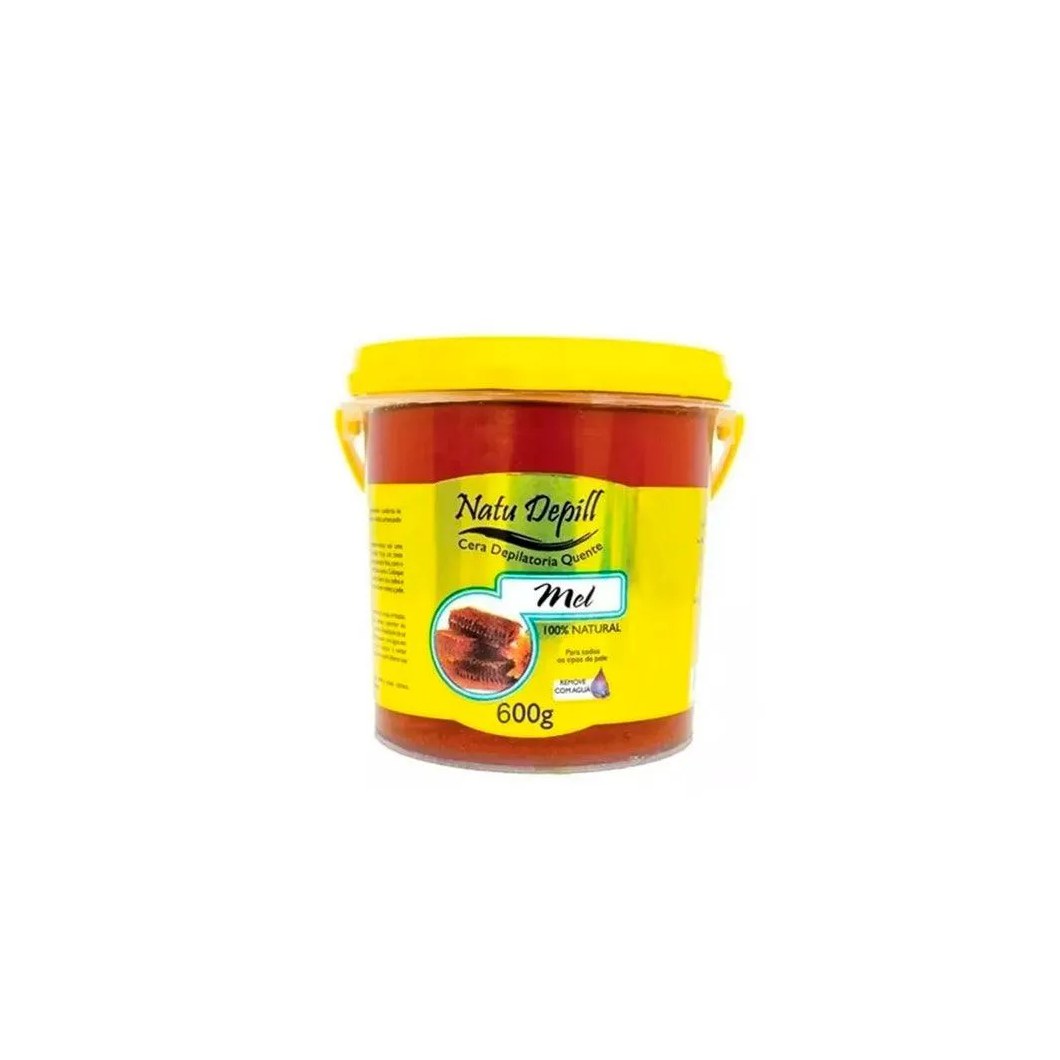 Cera Depilatória Natu Depill Mel 600g