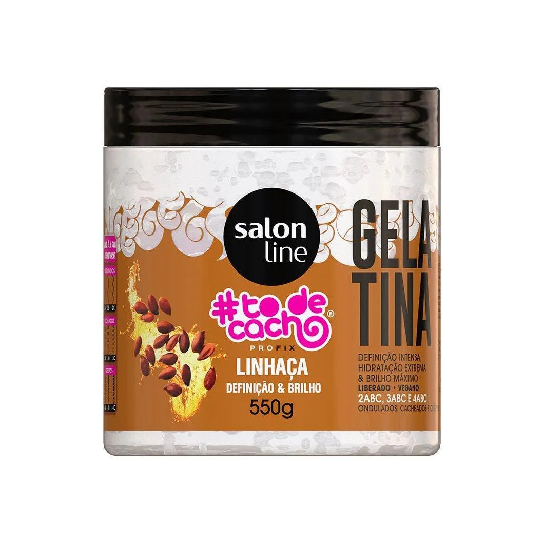 Gelatina Capilar Salon Line #todecacho Linhaca 550gr