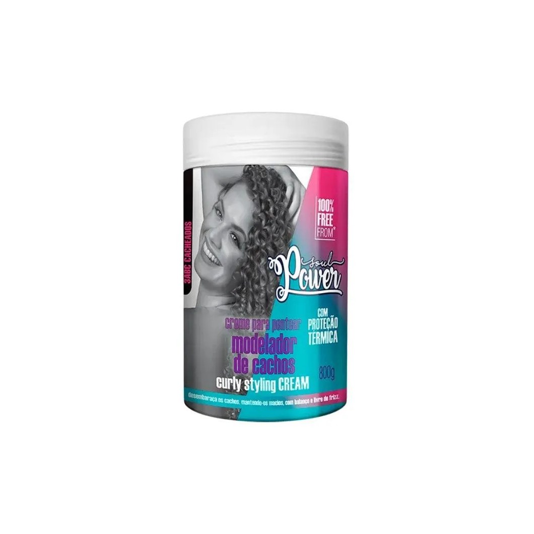 Creme para Pentear Soul Power Curly Styling Cream 800g