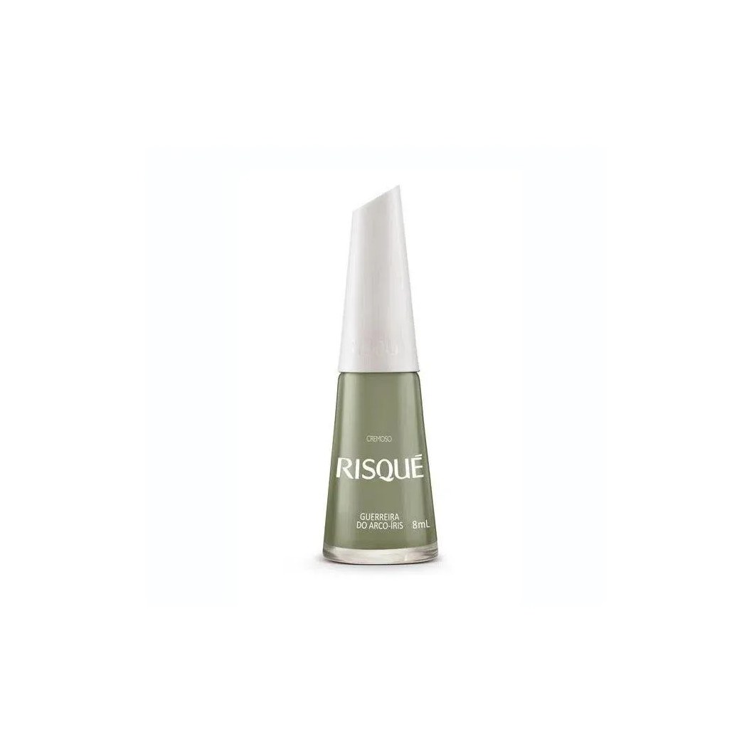 Esmalte Risque Cremoso Guerreira do Arco Íris
