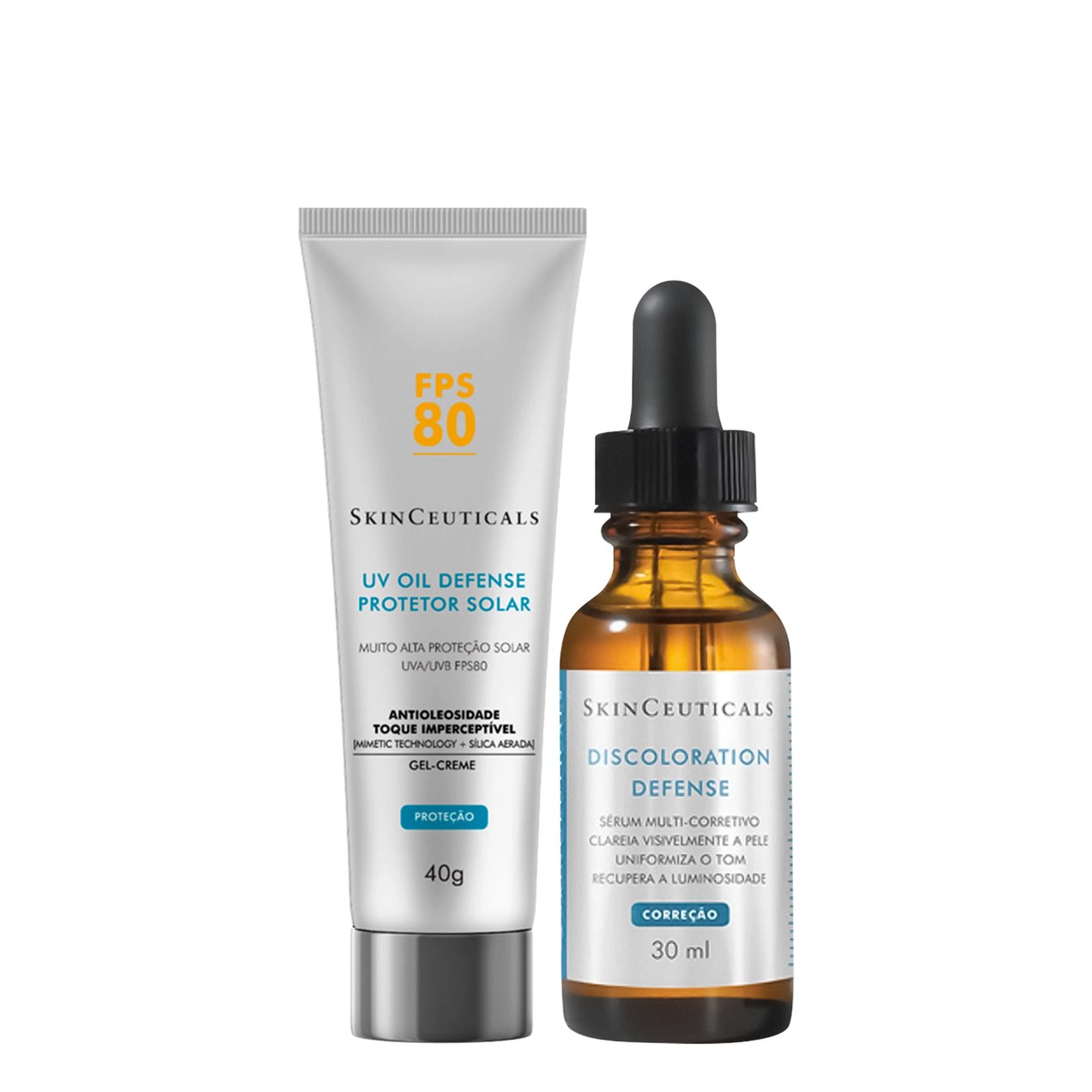 Kit SkinCeuticals Discoloration Defense FPS 80 (2 Produtos)