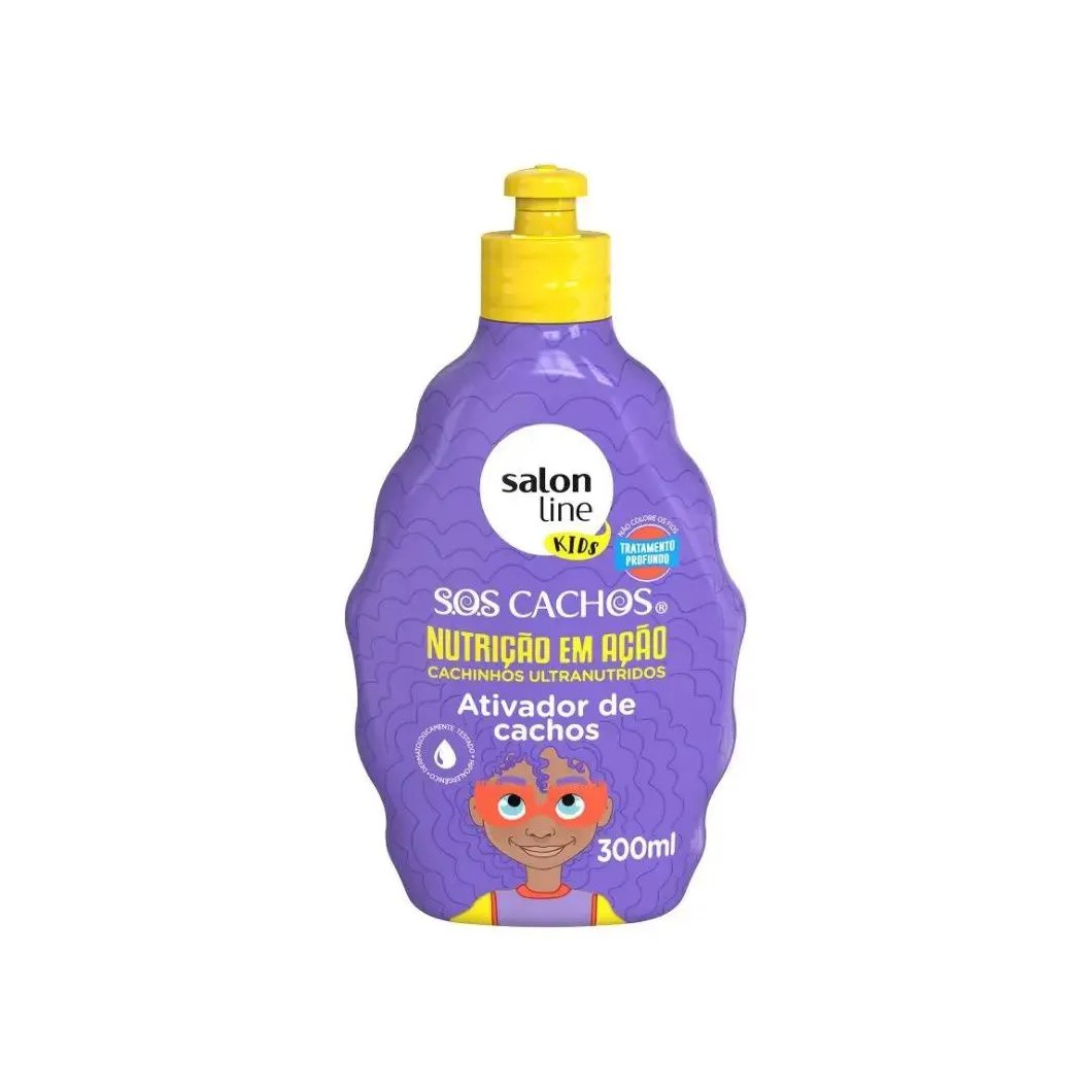 Ativador Cachos Infantil Salon Line Sos Definição 300gr