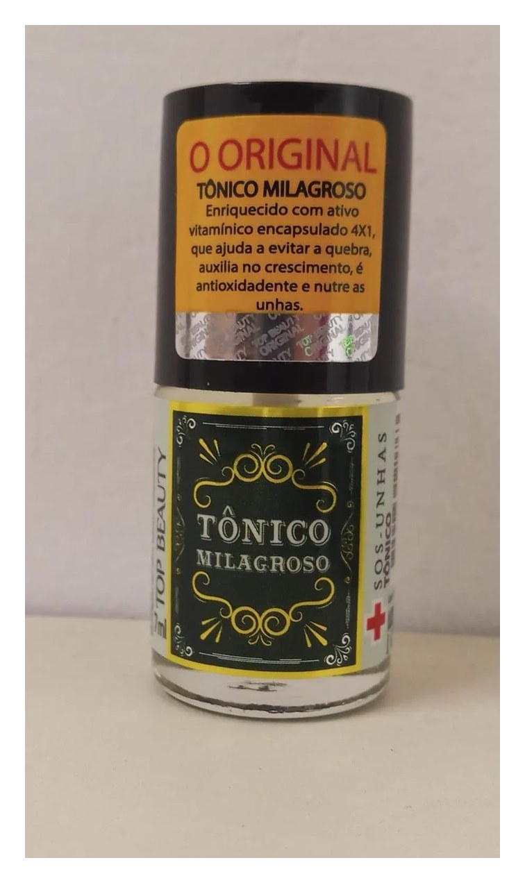 Esmalte Top Beauty Sos Unhas Tõnico Milagroso