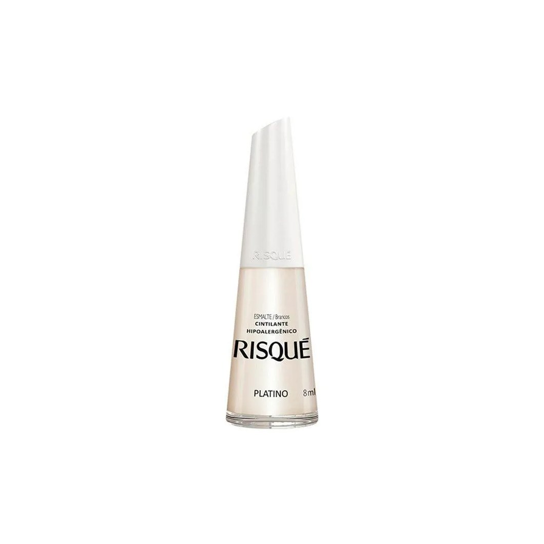 Esmalte Risque Cintilante Platino
