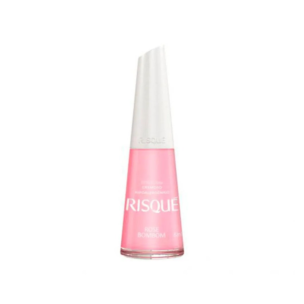 Esmalte Risque Cremoso Rose Bombom