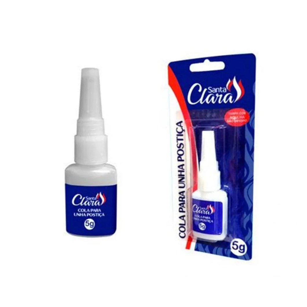 Cola para Unhas Postiças Santa Clara 5g