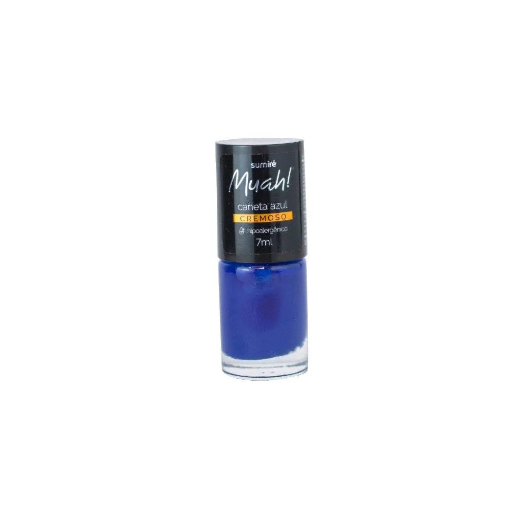 Esmalte Muah! Caneta Azul