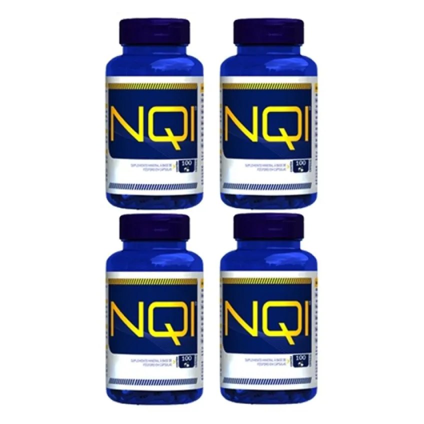 Kit 4x Nqi (100 Cápsulas) - Gauer Do Brasil
