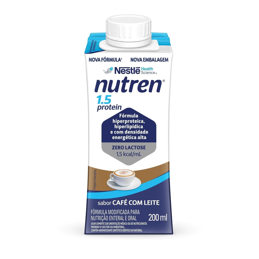 Suplemento Nutricional Nutren 1.5 Protein Cafe Com Leite 200Ml