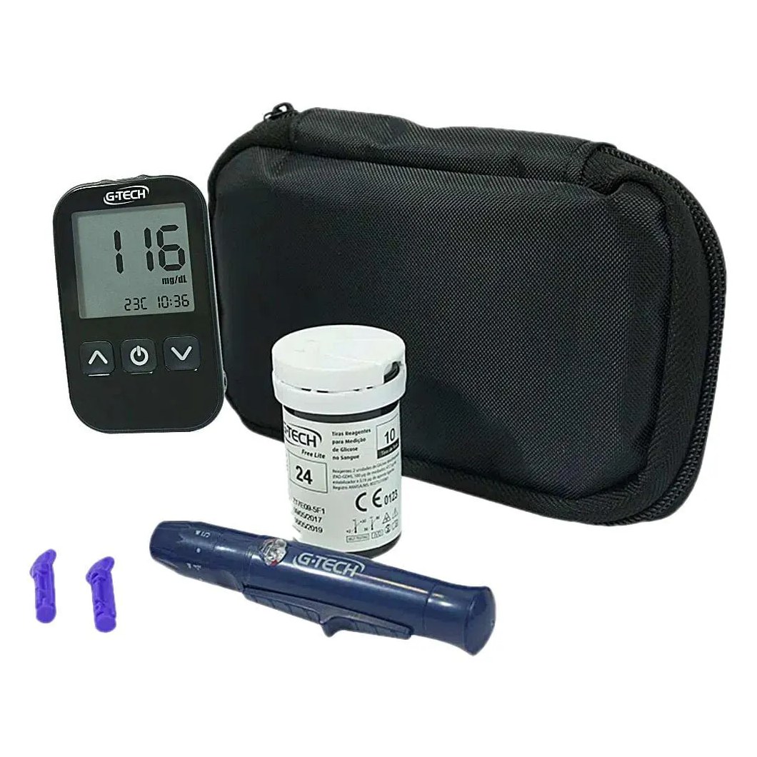 Aparelho de Glicemia G-tech Lite