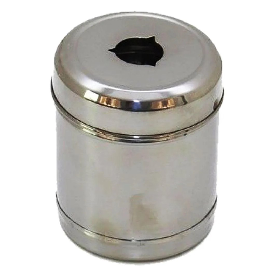 Porta Algodão Servido - Inox