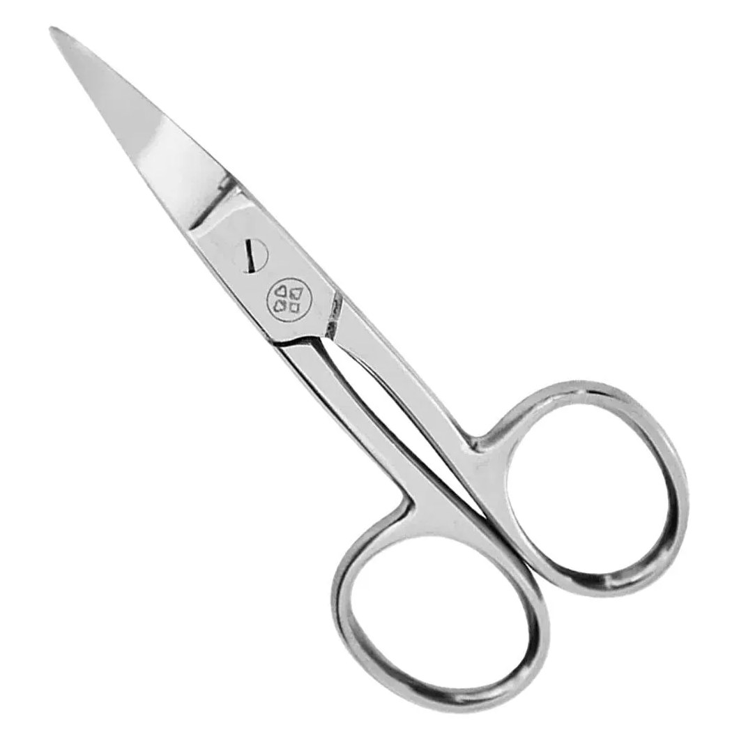 Tesoura Curva para Unhas Mundial Flex Inox