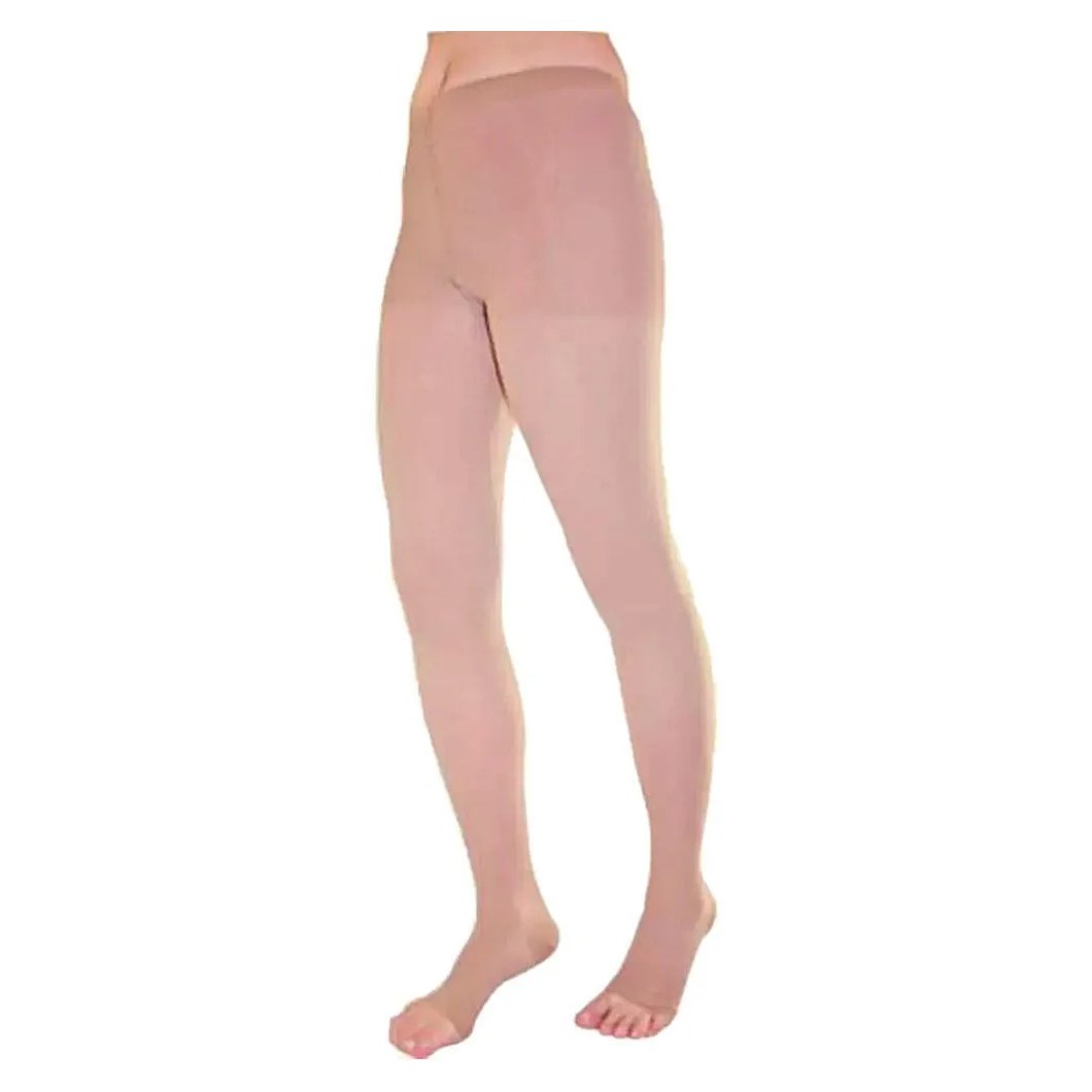 Meia-calça Sigvaris Basic 20-30mmhg Aberta Natural Tam G3