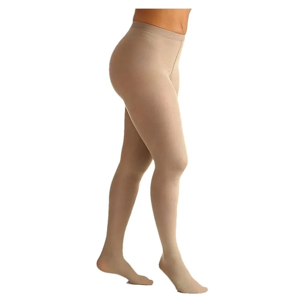 Meia-calça Select Comfort 20-30mmhg Fechada Natural G1