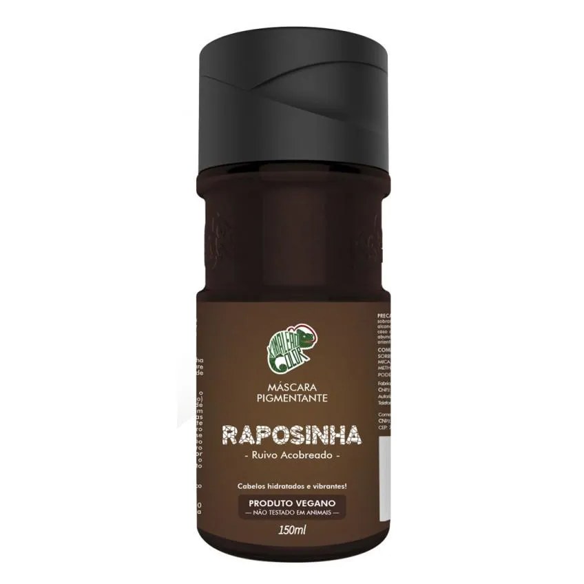 Máscara Tonalizante Raposinha Kamaleão Color Ruivo Acobreado 150ml