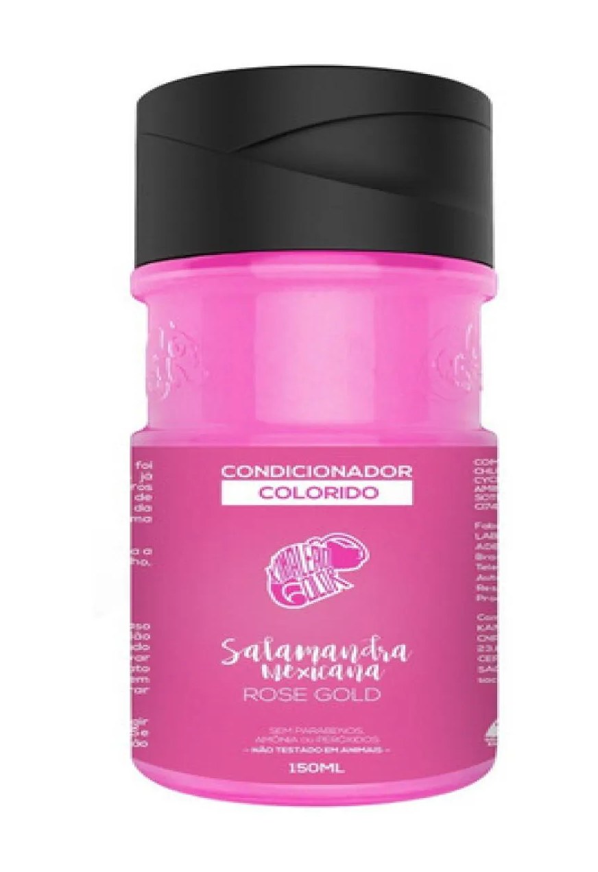 Condicionador Colorido Salamandra Rose Gold Kamaleão Color 150ml