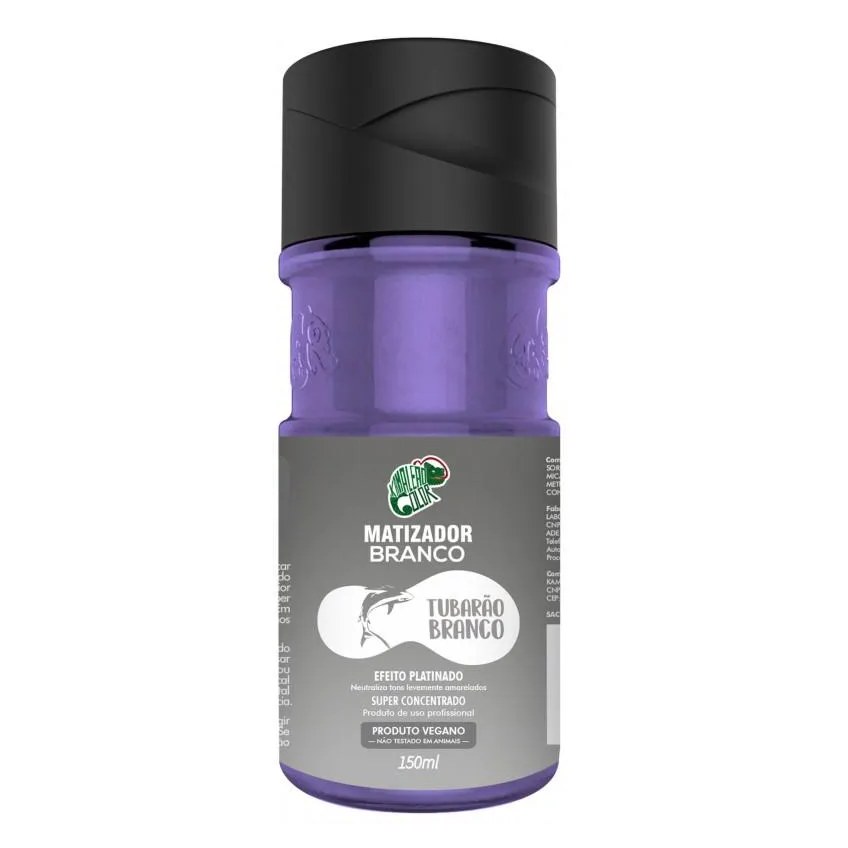 Matizador Branco Tubarão Branco Efeito Platinado 150ml