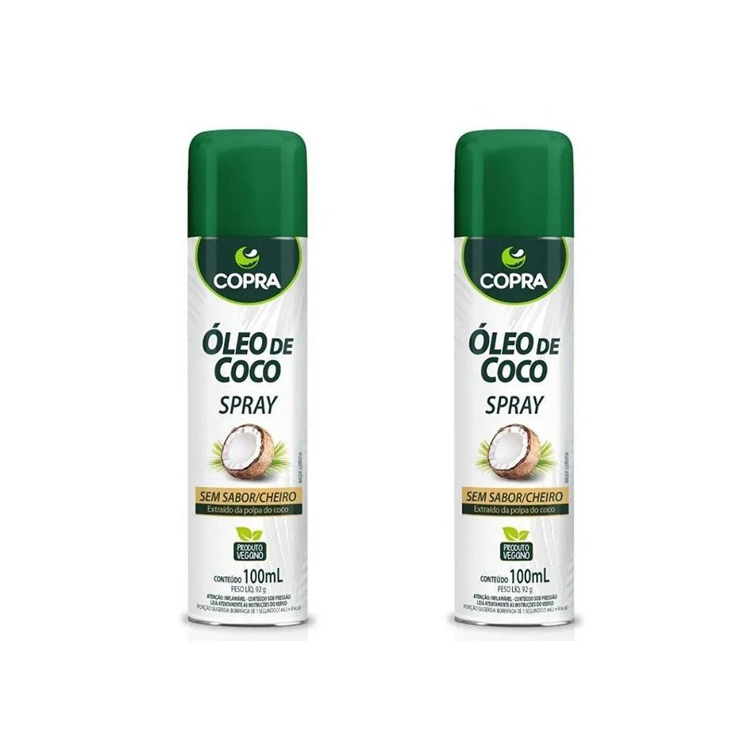 2uni Óleo de Coco Sem Sabor Spray 100ml - Copra