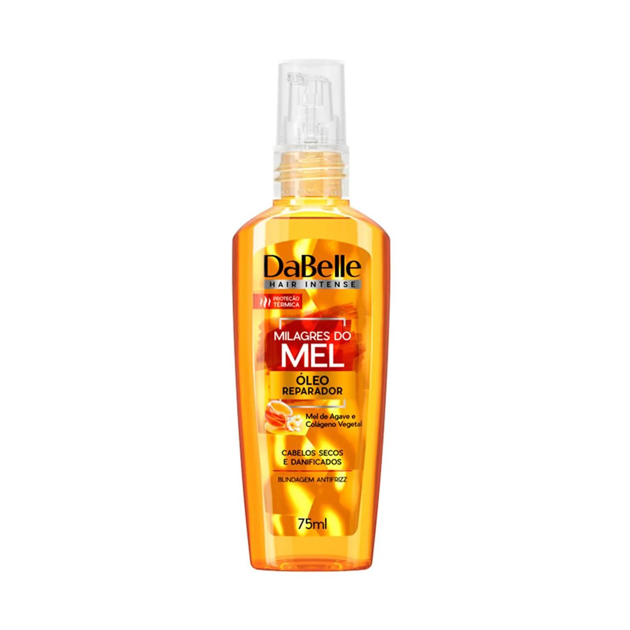 Óleo Reparador Dabelle Milagres do Mel Cabelos Secos e Danificados 75ml