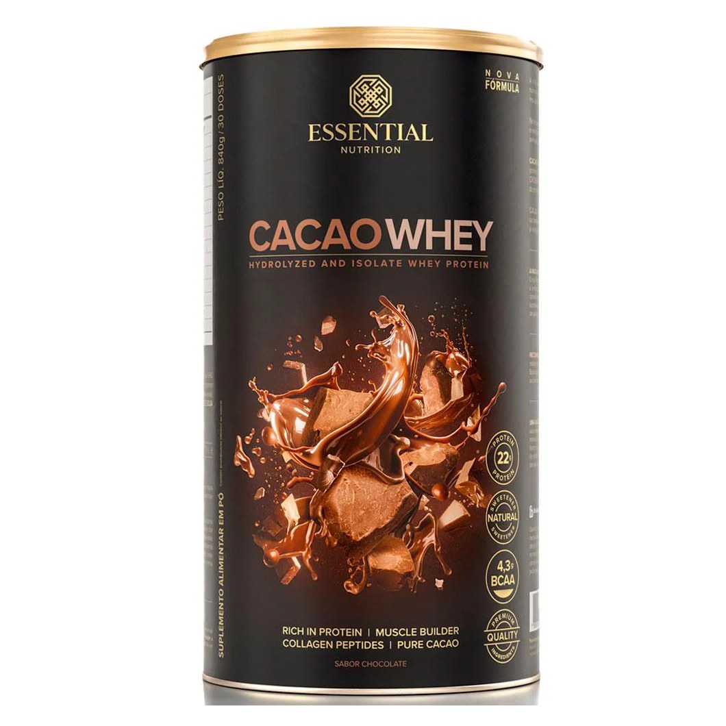Cacao Whey (840g) - Essential Nutrition