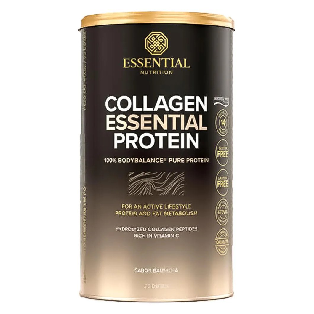 Collagen Essential Protein - Baunilha - 417,5g - Essential Nutrition