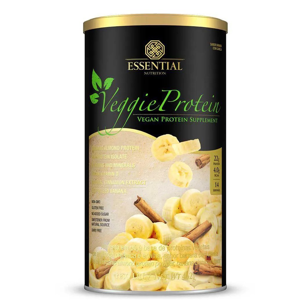 Veggie Protein Banana com Canela (462g) - Essential Nutrition