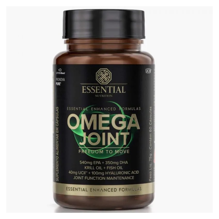 Omega Joint ( Omega 3 + Colageno Tipo Ii ) - 60caps - Essential Nutrition