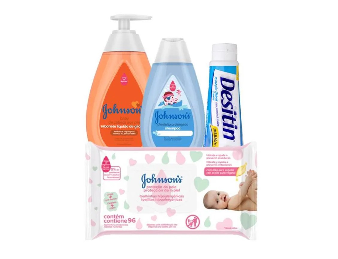 Kit Johnsons Baby Cheirinho Prolongado com 4 unidades
