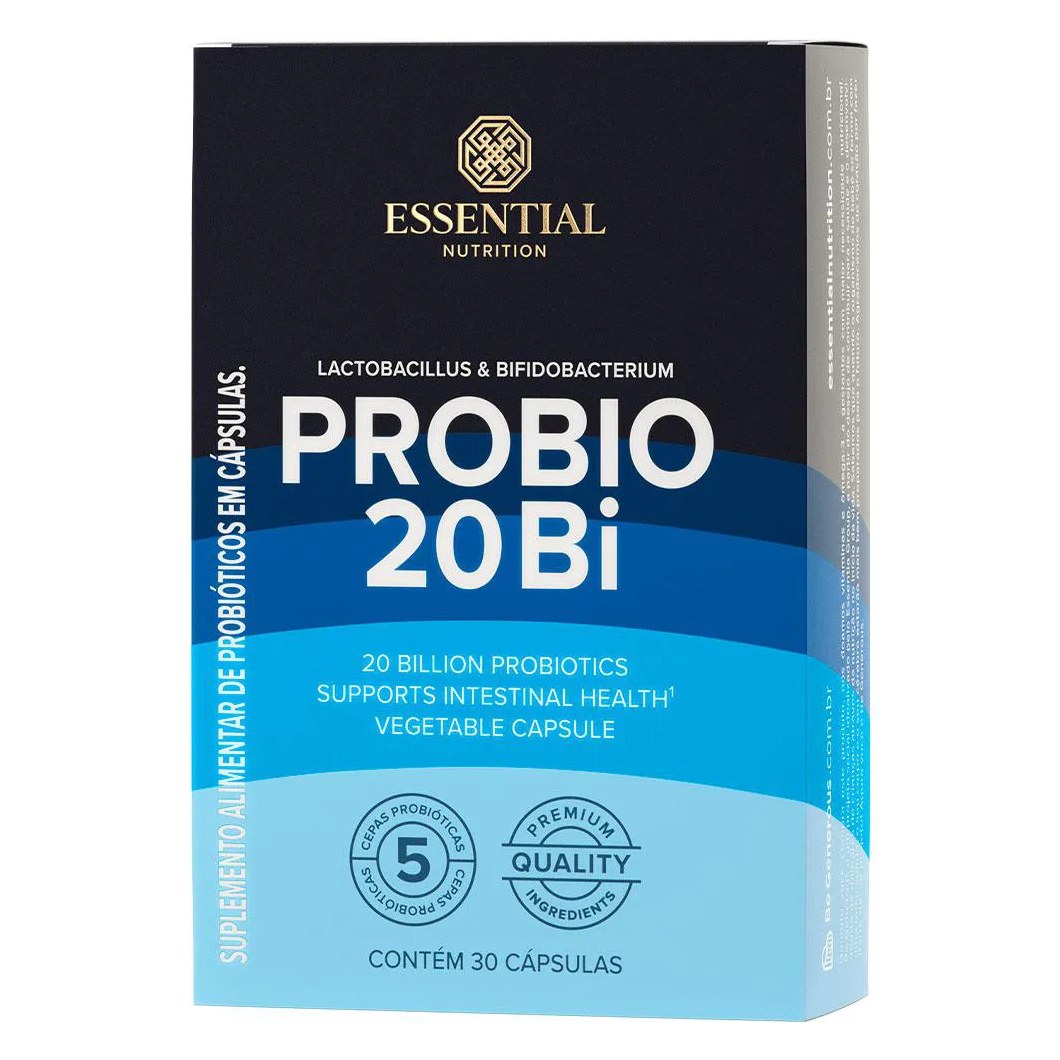 Probio 20bi Blend de Probióticos (30 Cápsulas) – Essential Nutrition