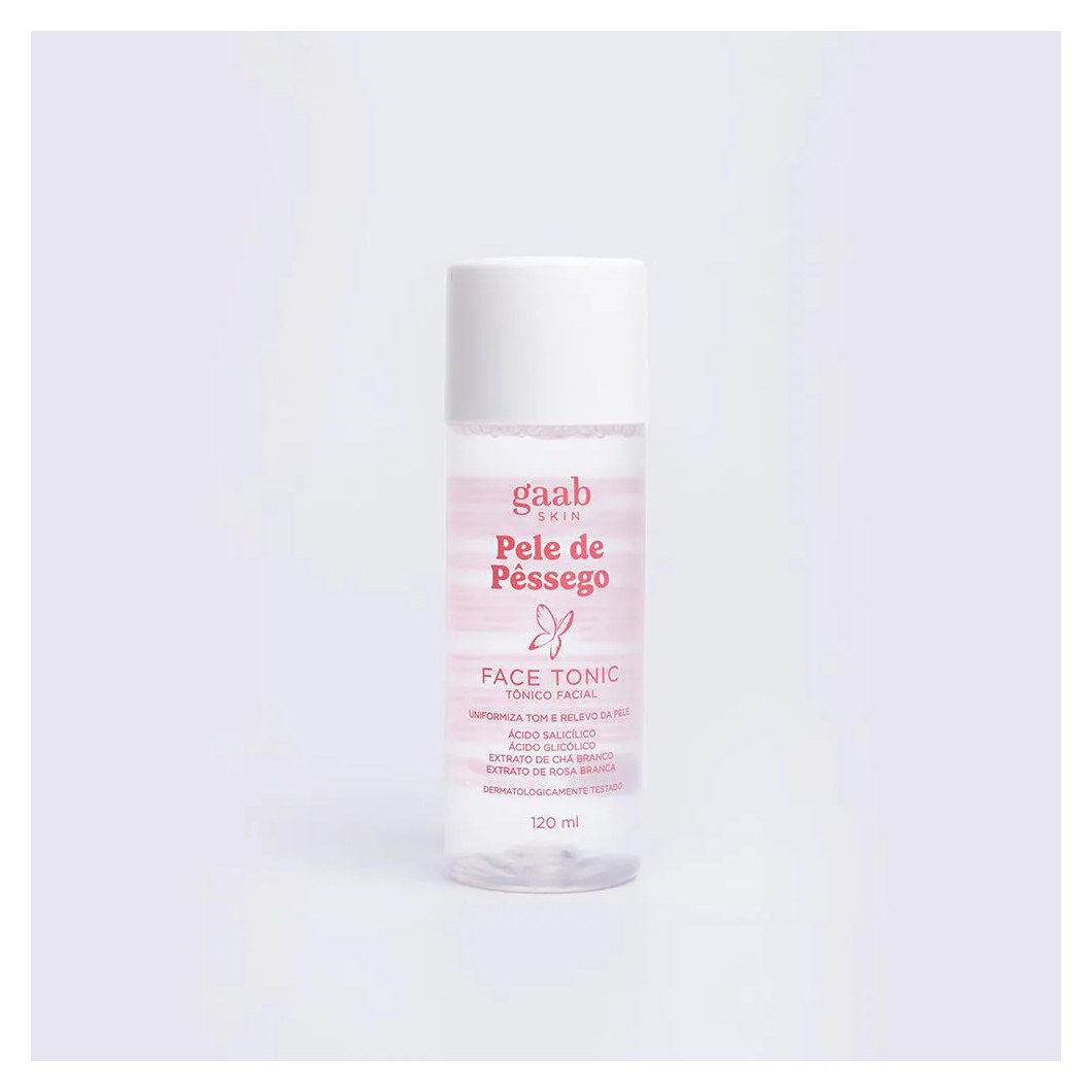 Tônico Facial Gaab Skin Pele De Pêssego 120 Ml – 01 Unidade
