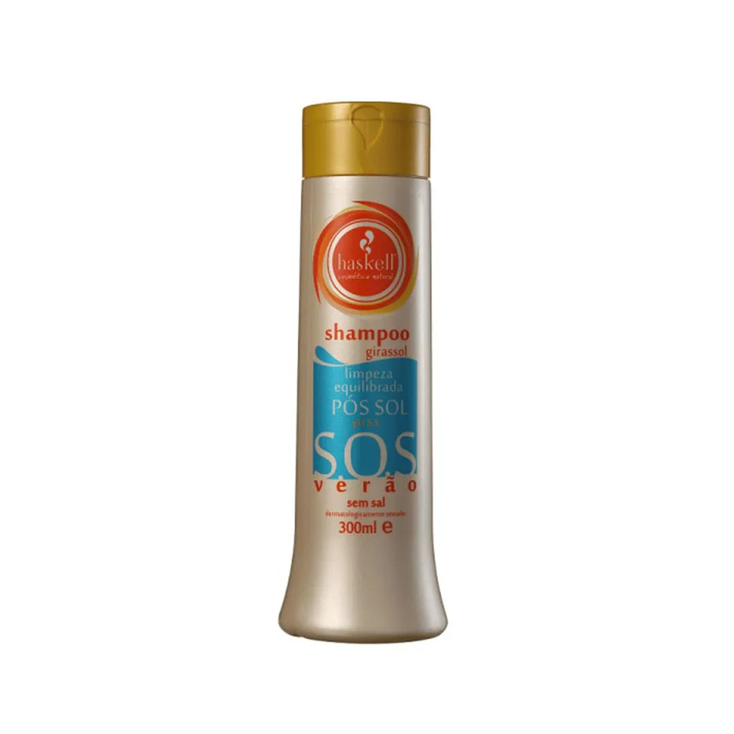 Shampoo Haskell S.o.s Verão Pós Sol Proteção 300ml
