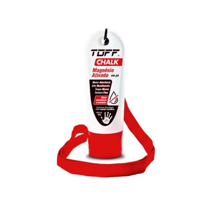 Pó Magnésio Dosador Portátil Toff Chalk 60 G- Crossfit Lpo