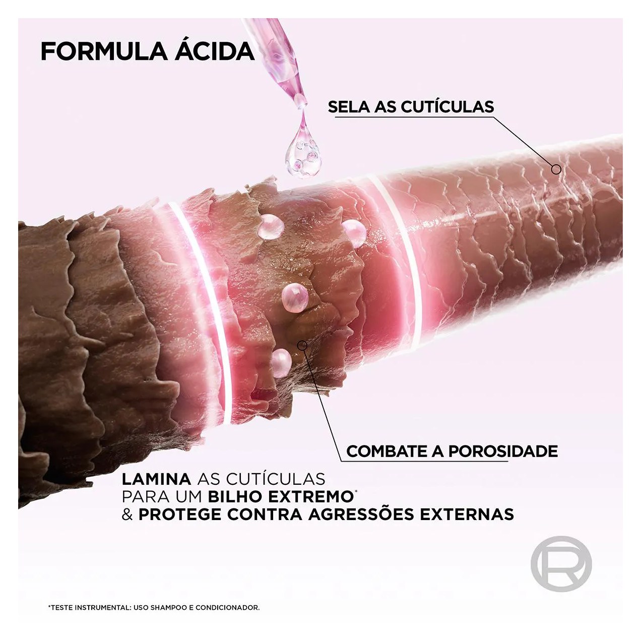 Spray Acidificante Elseve Glycolic Gloss Tratamento Antiporosidade com Ácido Glicólico 200ml