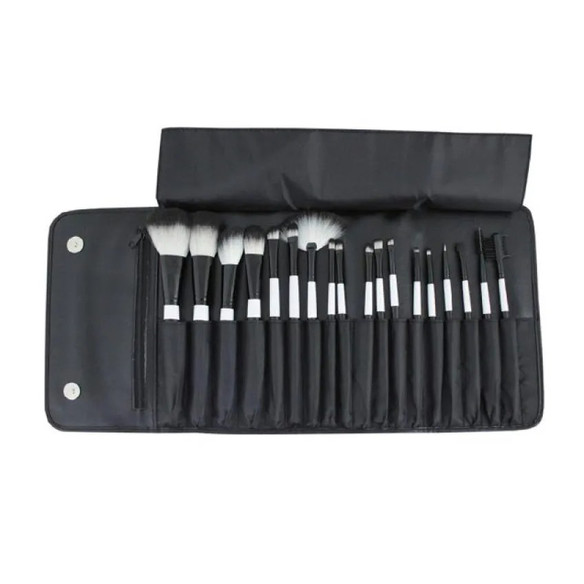Kit com 18 Pincéis Profissionai Jacki Design Fyd33013 Preto