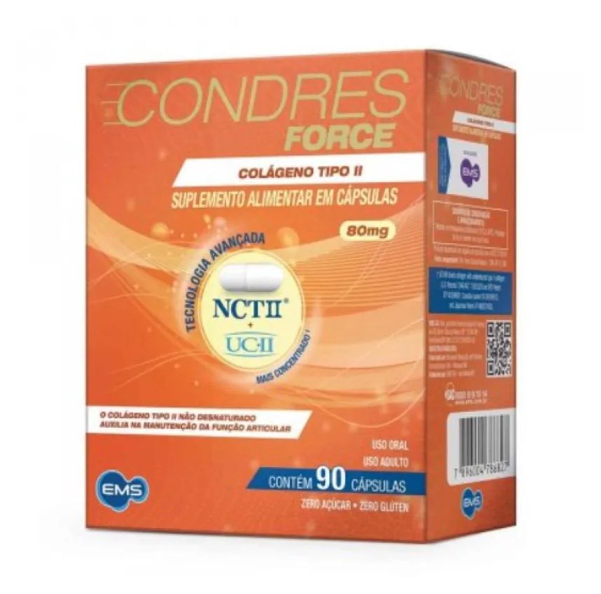 Suplemento Alimentar Colágeno Tipo Ii Condres Force 90cps