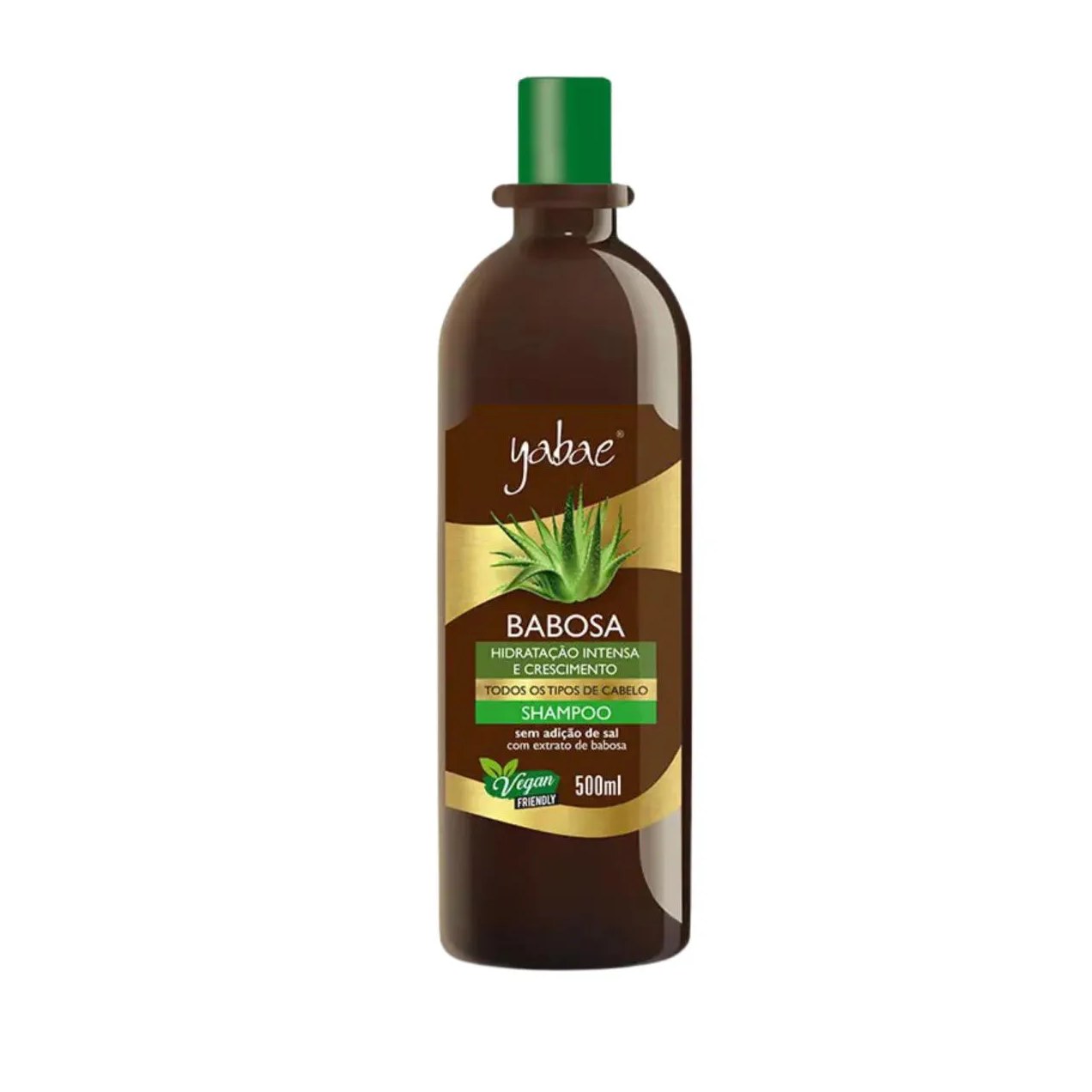 Shampoo Vegano Yabae Hidratação Intensa Babosa 500ml